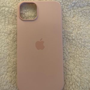 BRAND NEW: Baby Pink iPhone 14 Plus Silicone Case